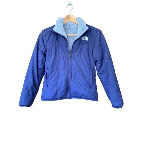 The Northface Reversible Mossbud Insulated Jacket Cave Blue Size M - Picture 4 of 12